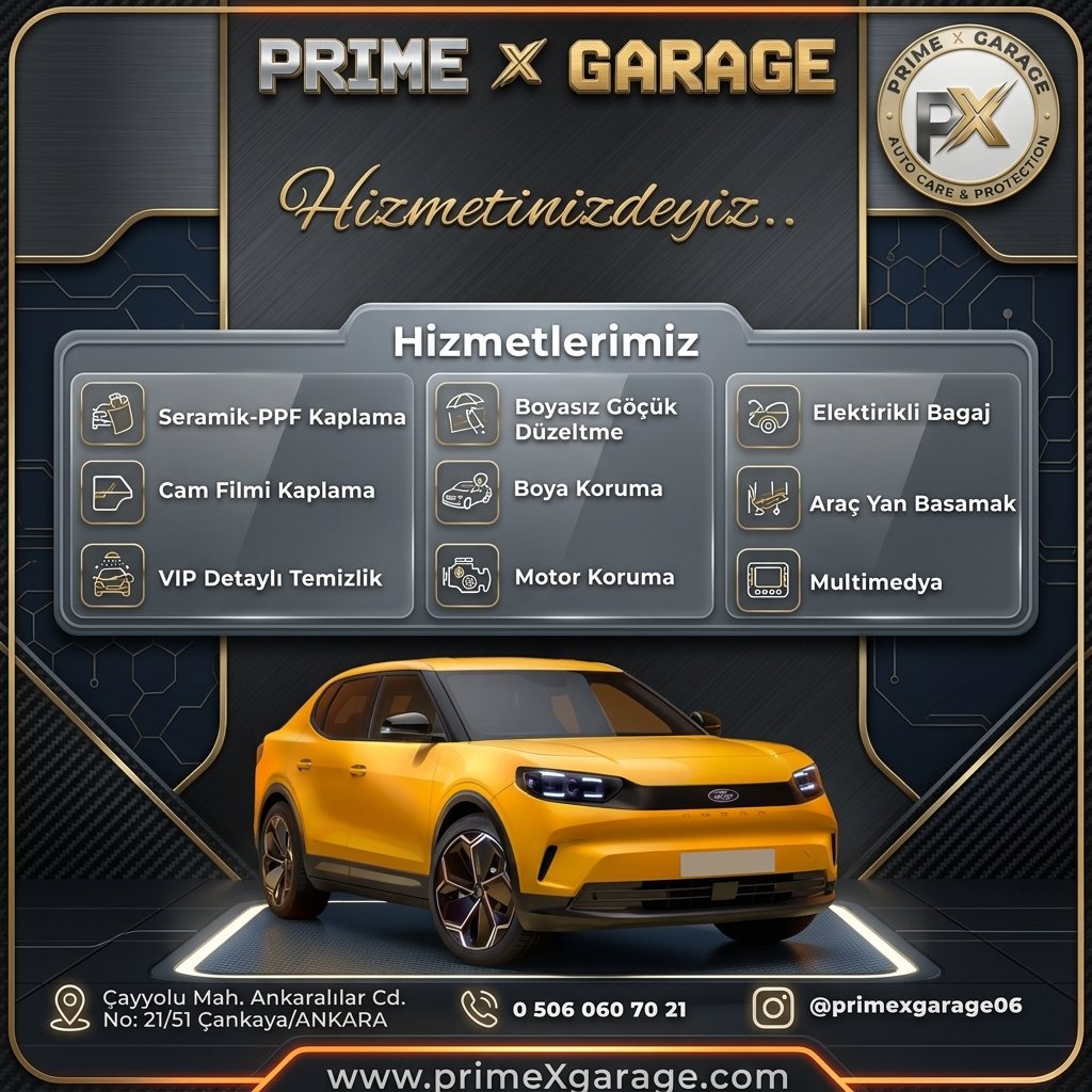 Prime X Garage Ankara Çayyolu Stüdyomuz